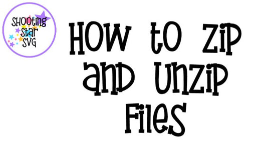 Passive Income Designing SVGs - ZIP and UnZIP files