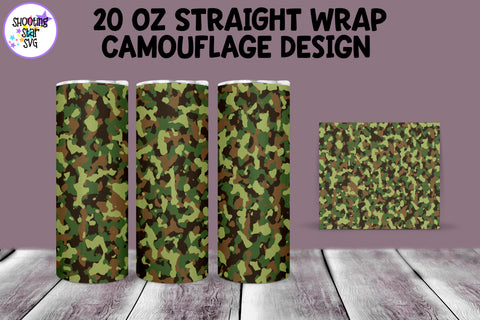20 OZ Camouflage Tumbler Wrap MEGA Bundle 20 OZ Camouflage Tumbler Wrap MEGA Bundle
