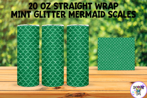 20 OZ Glitter Mermaid Scales Sublimation Tumbler Wrap 20 OZ Glitter Mermaid Scales Sublimation Tumbler Wrap