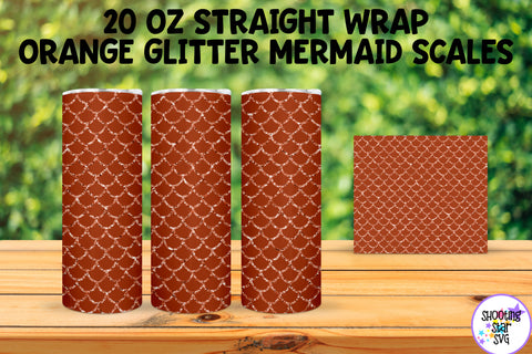 20 OZ Glitter Mermaid Scales Sublimation Tumbler Wrap 20 OZ Glitter Mermaid Scales Sublimation Tumbler Wrap