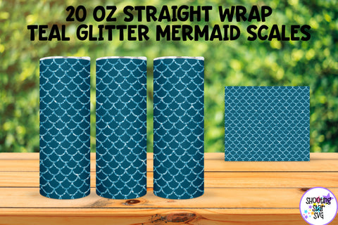 20 OZ Glitter Mermaid Scales Sublimation Tumbler Wrap 20 OZ Glitter Mermaid Scales Sublimation Tumbler Wrap