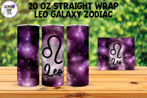 20 OZ Straight Tumbler Zodiac Galaxy Sublimation Bundle 20 OZ Straight Tumbler Zodiac Galaxy Sublimation Bundle
