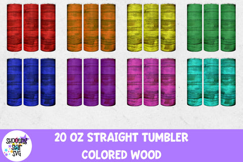 20 OZ Straight Tumbler Colored Wood 20 OZ Straight Tumbler Colored Wood