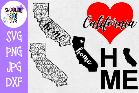 California US State SVG Decal Bundle - 50 States SVG California US State SVG Decal Bundle - 50 States SVG