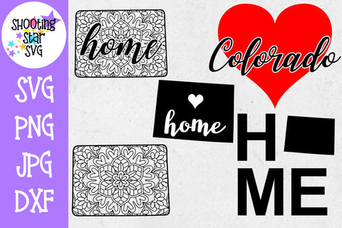 Colorado US State SVG Decal Bundle - 50 States SVG Colorado US State SVG Decal Bundle - 50 States SVG