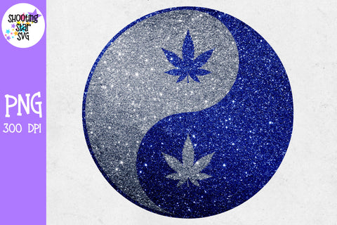Glitter Yin Yang with Weed Leaf Sublimation Designs - Glitter Yin Yang with Marijuana Leaf - Glitter Yin Yang with Pot Leaf Glitter Yin Yang with Weed Leaf Sublimation Designs - Glitter Yin Yang with Marijuana Leaf - Glitter Yin Yang with Pot Leaf