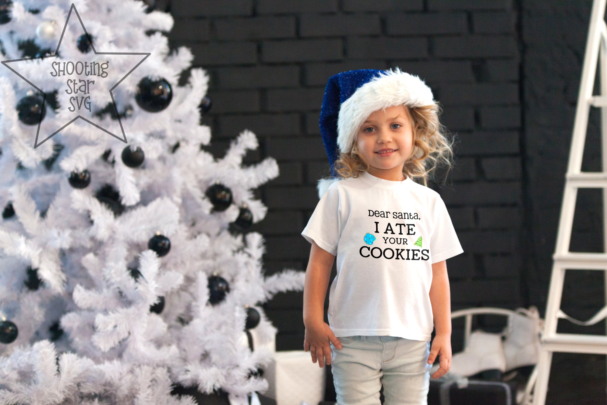 Dear Santa I Ate Your Cookies - Christmas SVG Dear Santa I Ate Your Cookies - Christmas SVG
