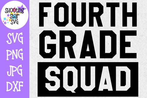 All Grades Squad Bundle - First Day of School SVG All Grades Squad Bundle - First Day of School SVG