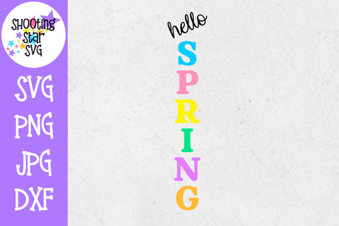 Hello spring welcome sign svg  - welcome wood sign - double sided welcome sign Hello spring welcome sign svg  - welcome wood sign - double sided welcome sign