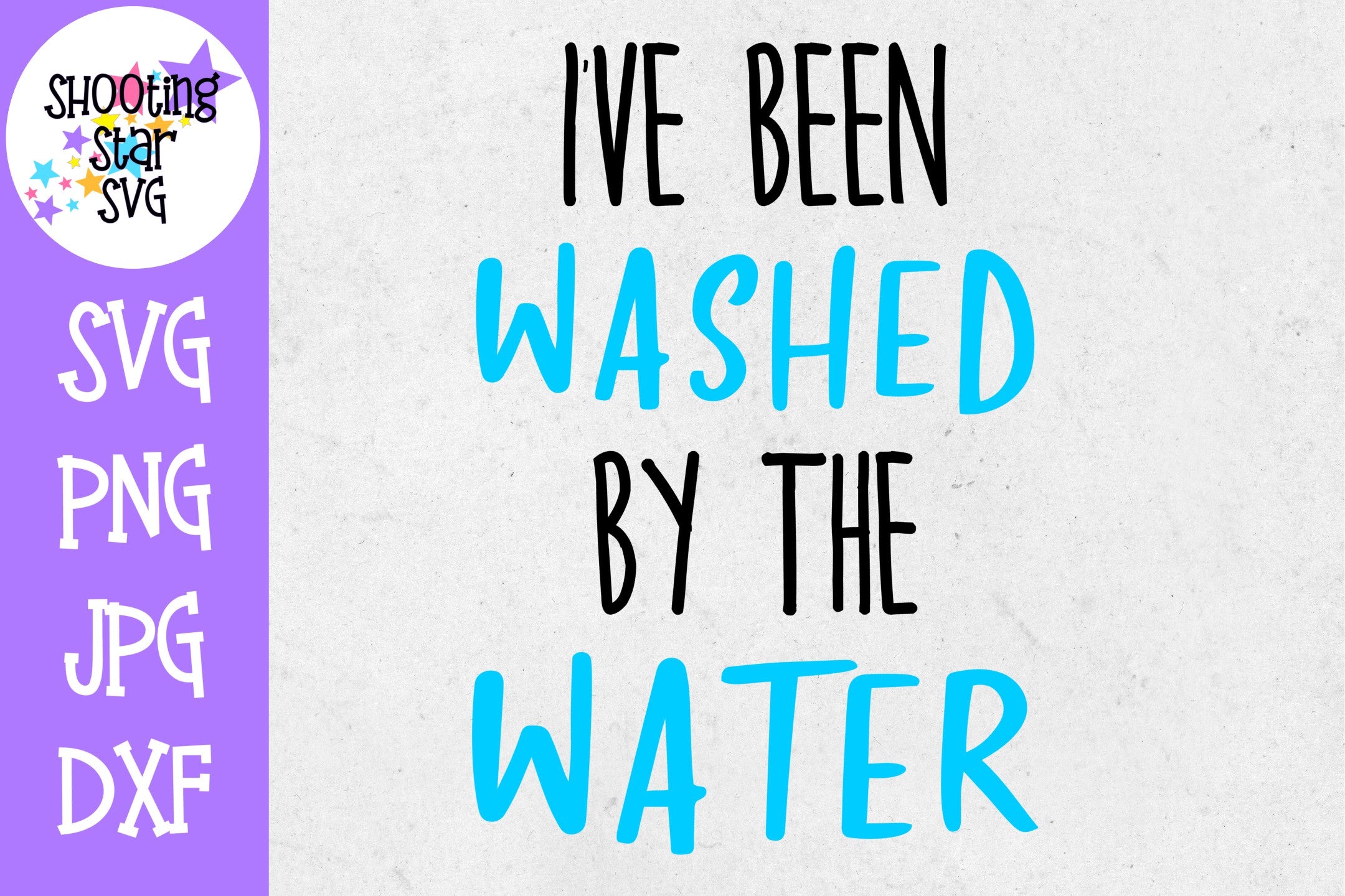 I've been washed by the water - Baptism SVG - Religious SVG I've been washed by the water - Baptism SVG - Religious SVG
