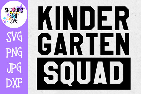 All Grades Squad Bundle - First Day of School SVG All Grades Squad Bundle - First Day of School SVG