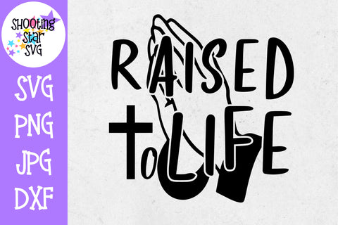 Raised to Life Prayer Hands SVG- Baptism SVG - Religious SVG Raised to Life Prayer Hands SVG- Baptism SVG - Religious SVG