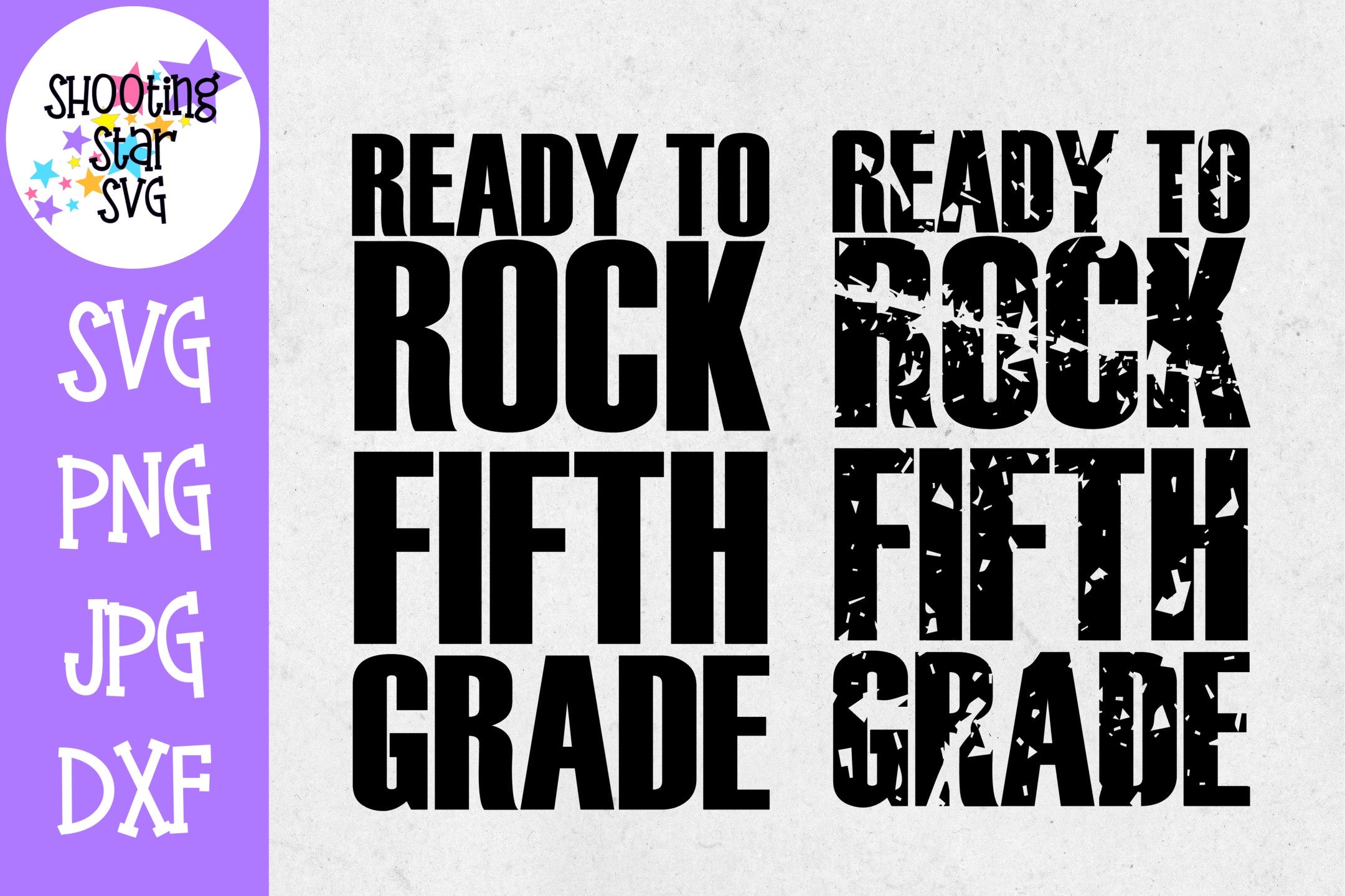 Ready to Rock Fifth grade - School Milestones SVG - Last Day of School SVG Ready to Rock Fifth grade - School Milestones SVG - Last Day of School SVG