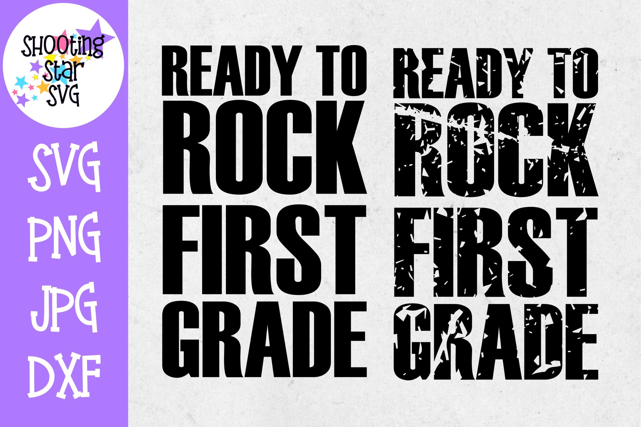 Ready to Rock First grade - School Milestones SVG - Last Day of School SVG Ready to Rock First grade - School Milestones SVG - Last Day of School SVG
