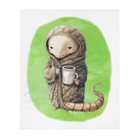 Sleepy Snake 100% Polyester Soft Silk Touch Fabric Throw Blanket - Cozy, Durable and Adorable Sleepy Snake 100% Polyester Soft Silk Touch Fabric Throw Blanket - Cozy, Durable and Adorable