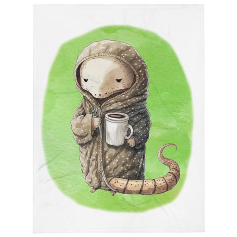 Sleepy Snake 100% Polyester Soft Silk Touch Fabric Throw Blanket - Cozy, Durable and Adorable Sleepy Snake 100% Polyester Soft Silk Touch Fabric Throw Blanket - Cozy, Durable and Adorable