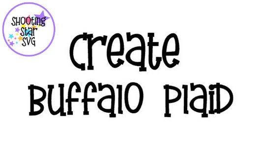 How to Create Buffalo Plaid