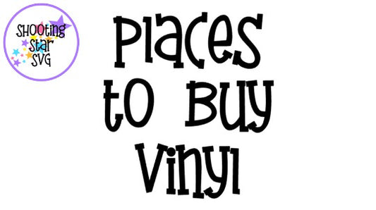 Best Places to buy Craft Vinyl Online