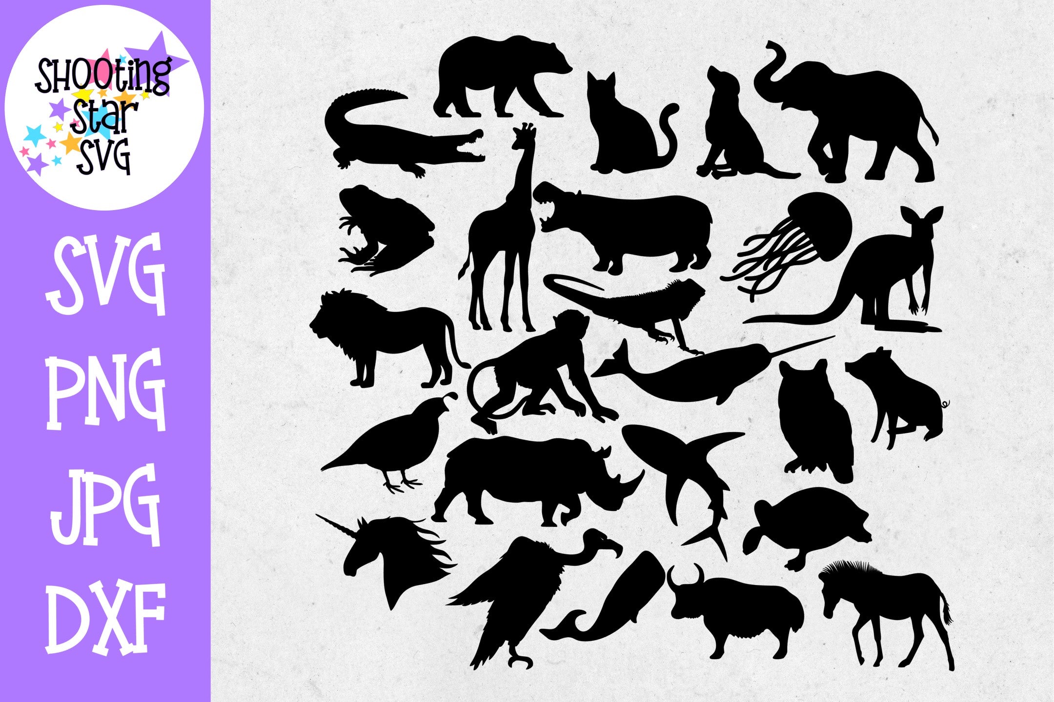 Animal Alphabet - Children's SVG
