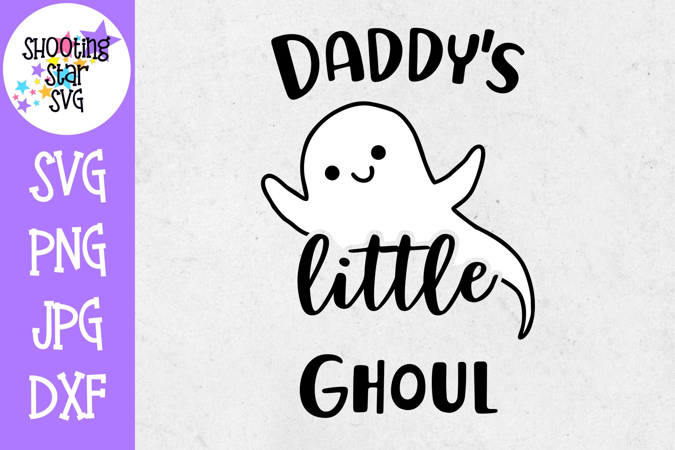Daddy's Little Ghoul SVG - Little Kid SVG - Halloween SVG