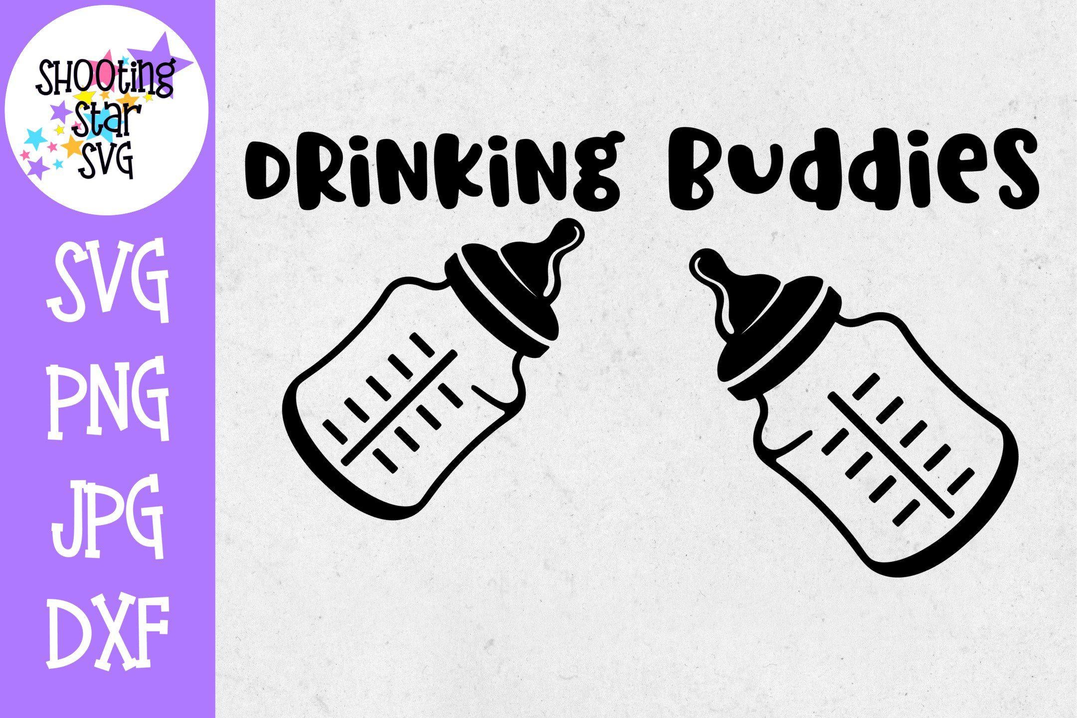 Drinking Buddies - Twin Bodysuit SVG