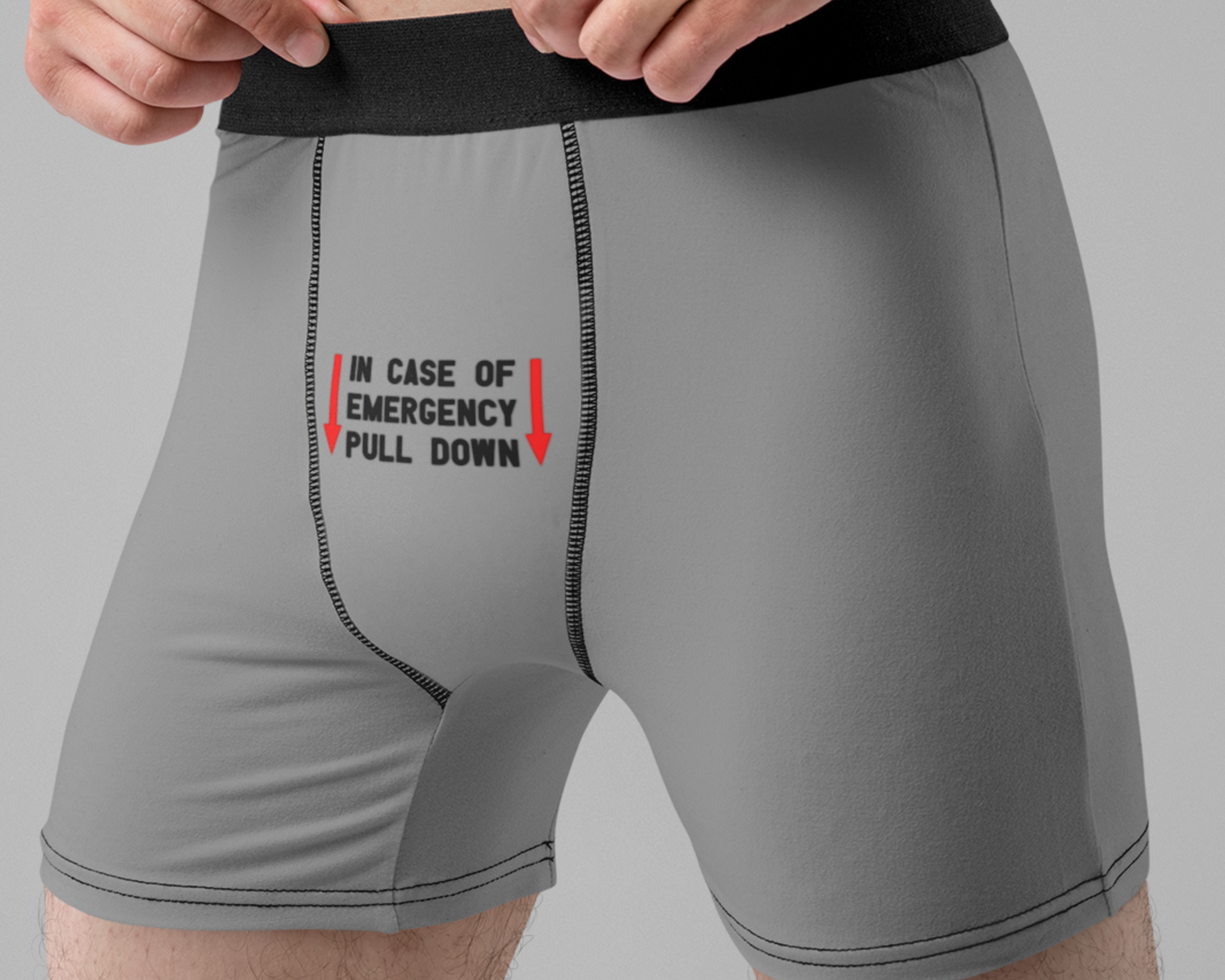 Warning Choking Hazard Men's Underwear Naughty Underwear