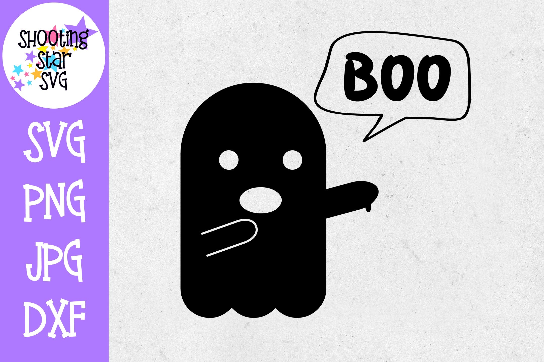 Boo Funny Ghost SVG - Halloween SVG - Funny SVG