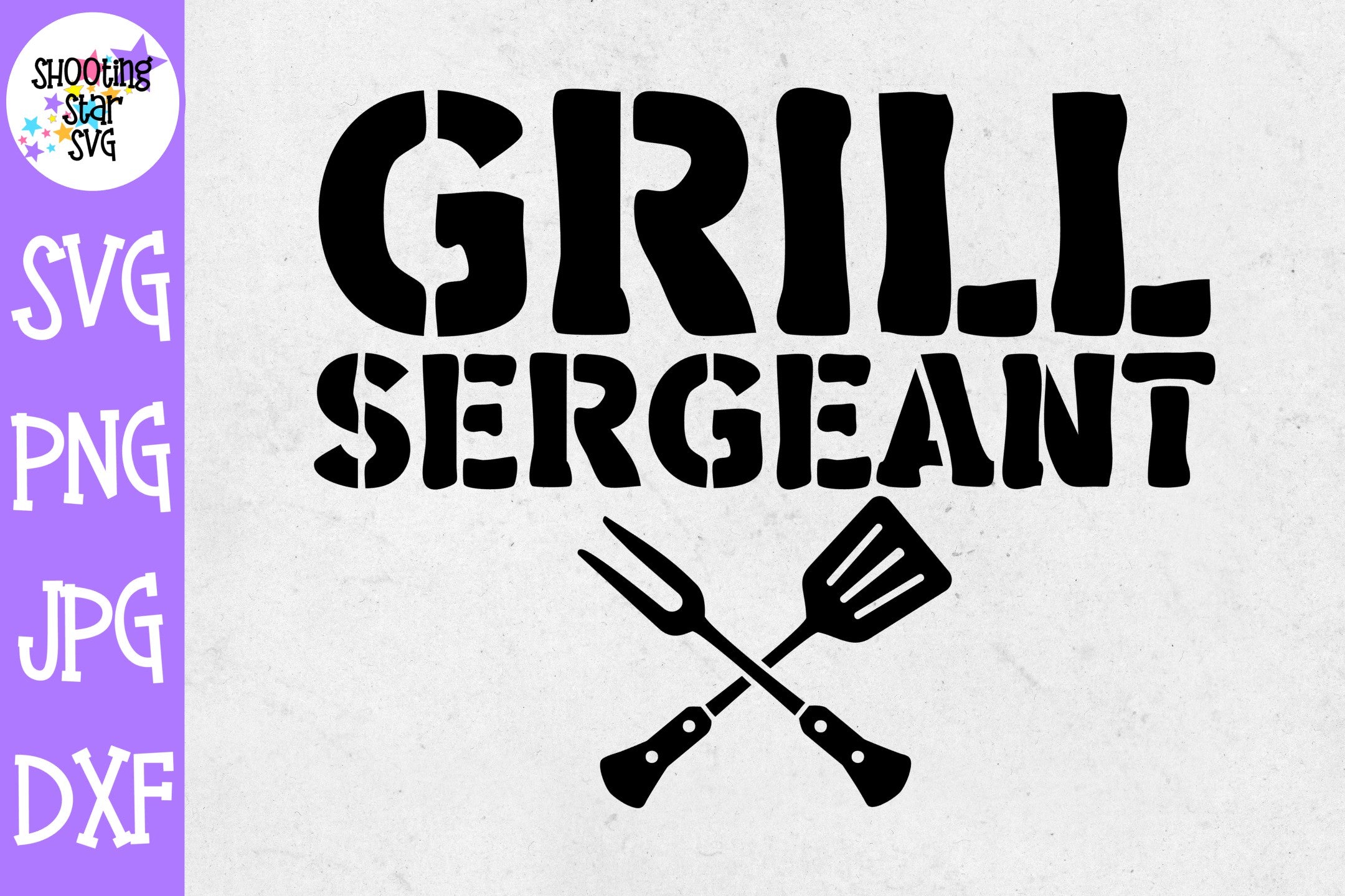 Grill Sergeant SVG - Grilling SVG - Father's Day SVG