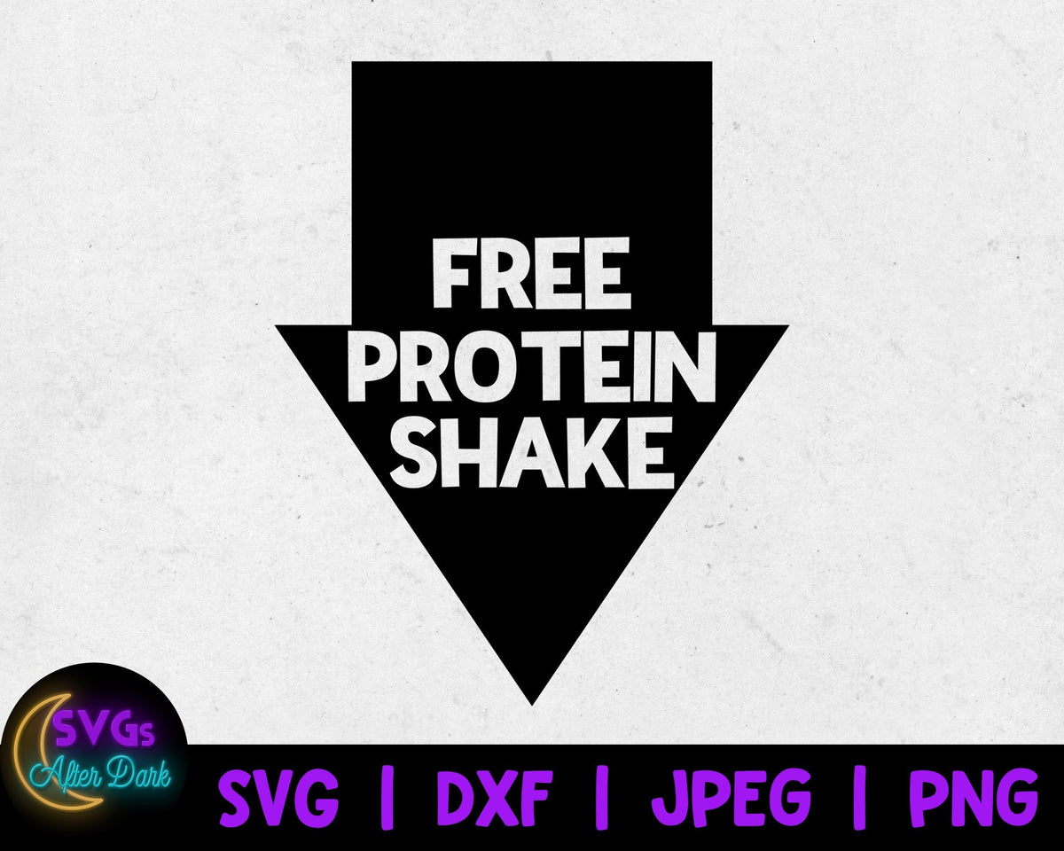 NSFW SVG - Free Protein Shake SVG - Men's Underwear Svg