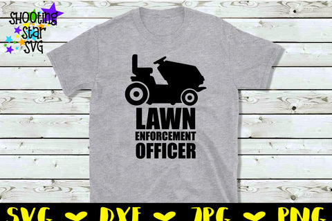 Lawn Enforcement Officer SVG 2 - Father's Day SVG