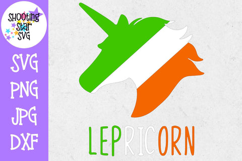 Lepricorn Irish Unicorn Leprechaun Unicorn - St. Patrick's Day SVG