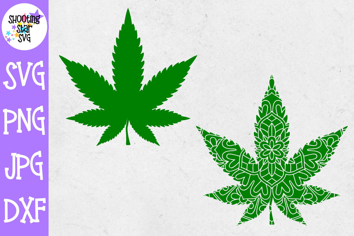 Marijuana Leaf svg - Marijuana Mandala svg - Weed SVG - Marijuana SVG - Rolling Tray SVG