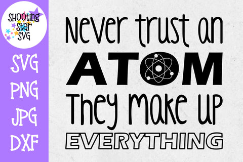 Never trust an atom - Science SVG