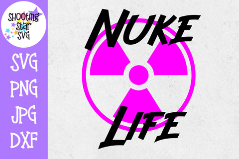 Nuke Life - Science SVG