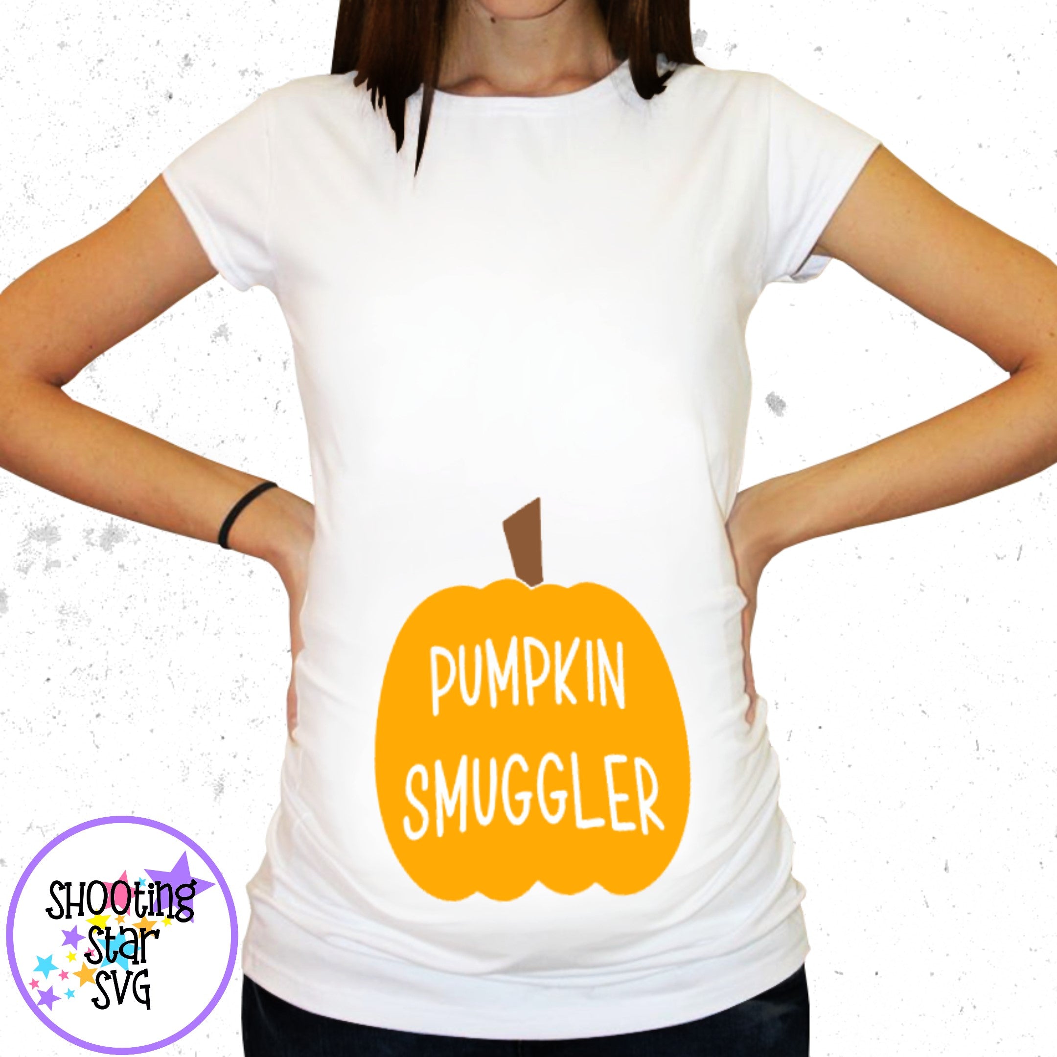 Pumpkin Smuggler - Pregnancy SVG - Maternity SVG