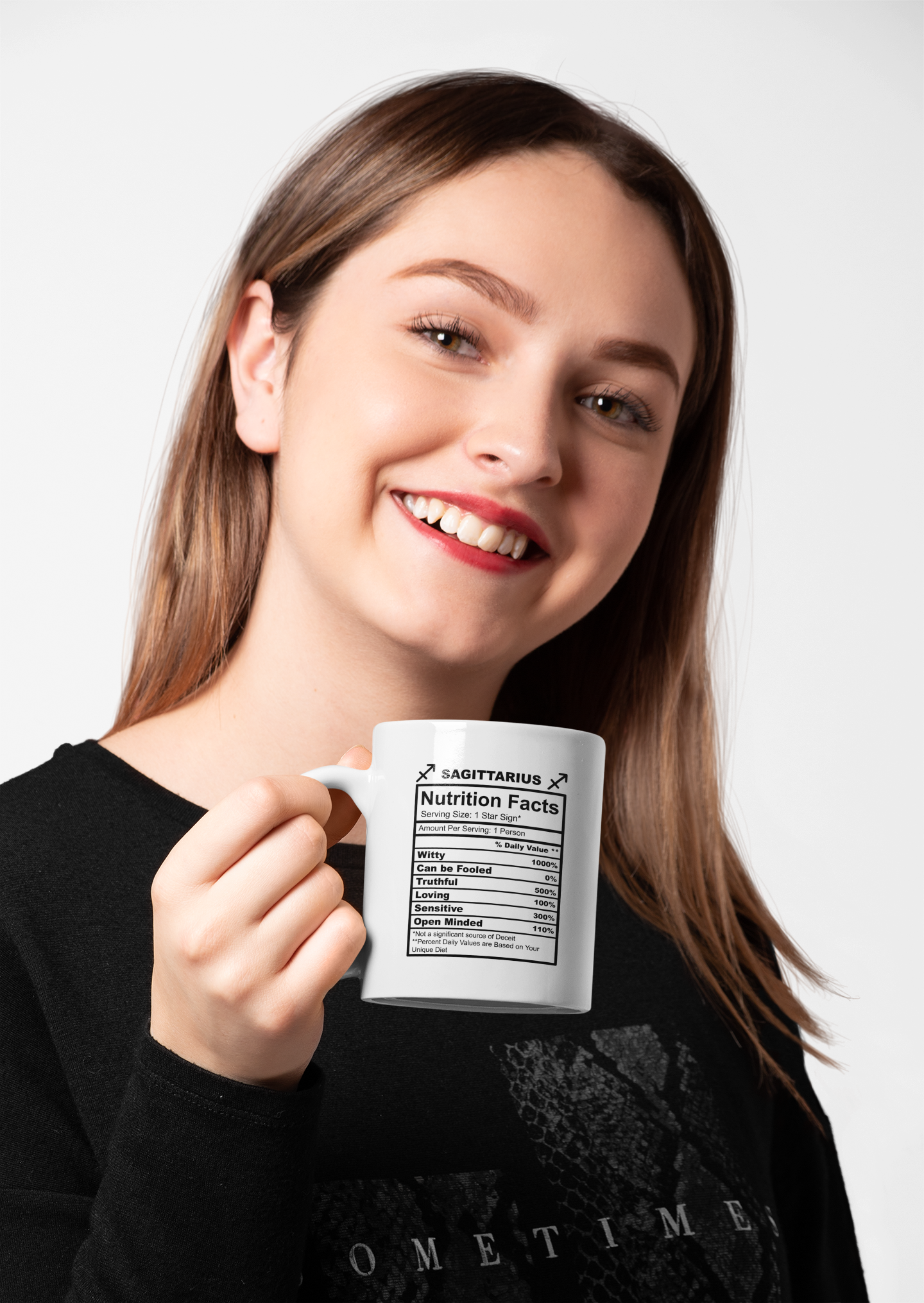 Zodiac Sign Nutrition Facts Coffee Mug
