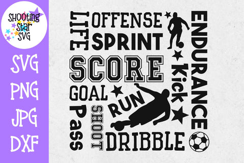 Soccer Subway Art - Soccer SVG - Sports SVG