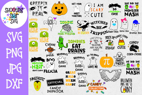 Mega Halloween SVG Bundle 38 Designs - Halloween SVG