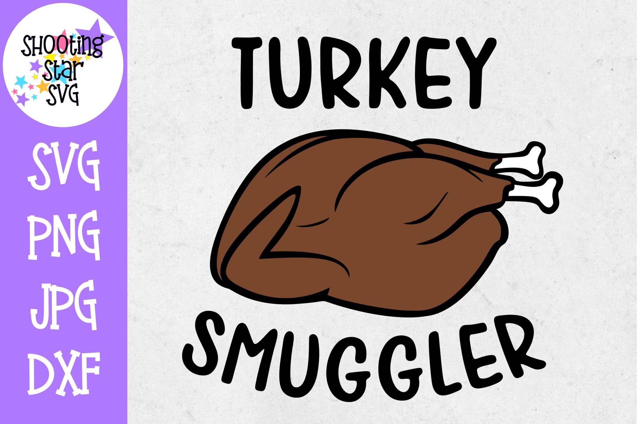 Turkey Smuggler - Pregnancy SVG - Maternity SVG