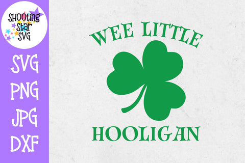Wee little Hooligan - St. Patrick's Day SVG